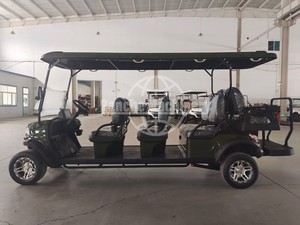 Voiturette de golf électrique au lithium personnalisable 4 places 48 V de qualité supérieure avec personnalisation gratuite de la couleur et du logo pour usage en station balnéaire ou à domicile - Product Image 3