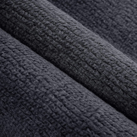 Serviette de nettoyage de balles de golf en microfibre gaufrée avec logo personnalisé et poche, fabrication OEM