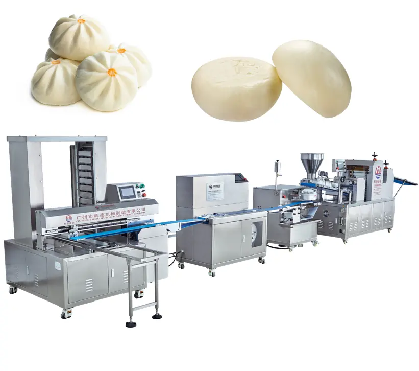 Industrial Steamed Bun Production Line Automatic Baozi Making Machine