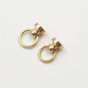 가죽 가방용 황동 클래식 스크류 리벳 버튼 - Product Image 4