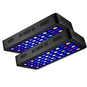 Venta caliente LED arrecife de coral iluminación de espectro completo LED Luz de acuario para animales y plantas acuáticas