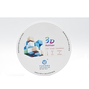 Bloque de Zirconia Dental, Consumible Dental, <span class=keywords><strong>Precio</strong></span> de Bloque de Zirconia 3D Plus, Bloque de Cerámica Dental para Cad Cam - Product Image 1