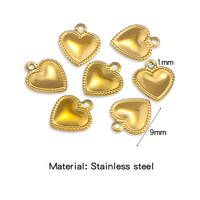 Collier en acier inoxydable de haute qualité avec pendentifs cœur et ailes, design durable, délicat et mignon, vente chaude pour les occasions de cadeaux