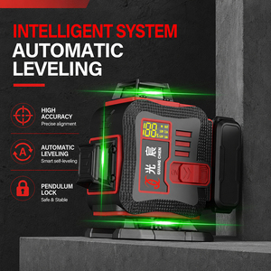 <span class=keywords><strong>Nivel</strong></span> Láser Automático Autonivelante 360 Horizontal y Vertical con Batería de Litio Recargable para Azulejos, Precio al por Mayor - Product Image 3
