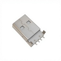Connecteur USB mâle ZX Factory Direct 180 degrés avec prise SMT et borne de connexion