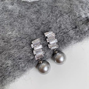 Pendientes de Perlas de Imitación de Moda Francesa para Mujer, Pequeños, Únicos, Ligeros, de Lujo, <span class=keywords><strong>Accesorios</strong></span> de Alta Gama para las Orejas - Product Image 4