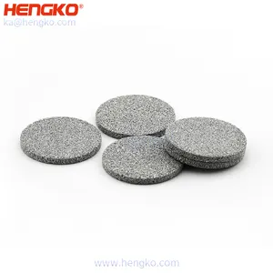 Wholesale Custom 10 20 50 Microns Porosity Metal Powder Sintered Stainless Steel Filter Disc