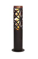 Poêle à granulés de bois écologique 1M Nouveau design Foyer à granulés avec tube en verre Portabilité Capacité de charge de granulés 1KG-2.5KGS