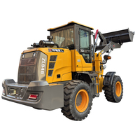 Pala Gommata Mini da 2,5 Tonnellate 4x4 con Certificazione EPA CE Cinese, Adatta per Progetti di Costruzione di Porti, Fattorie e Strade