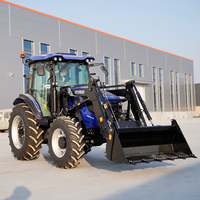 Tracteur agricole LUYU de haute qualité, prix d'usine, 90 CV, 100 CV