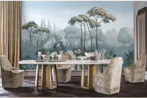 Foresta Pluviale tropicale di Paesaggio Della Parete Murale - Product Image 3