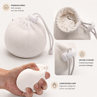 Vente en gros de boules de craie blanche pour la gym, 56 g, faciles à transporter, haute adhérence, poudre de magnésium pour la gymnastique, la pole dance