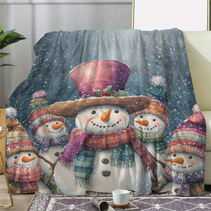 Factory flange Blanket design personnalisé polyester jeter couverture canapé - lit couverture voyage de bureau à domicile - Product Image 5