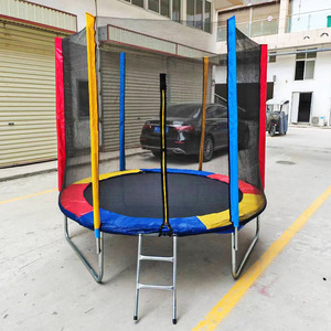 Druable PP tập thể dục <span class=keywords><strong>Trampoline</strong></span> trẻ em ngoài trời vòng nhảy giường 6ft 8ft <span class=keywords><strong>10ft</strong></span> 12ft 14ft 16ft <span class=keywords><strong>Trampoline</strong></span> với mạng lưới an toàn để bán - Product Image 4
