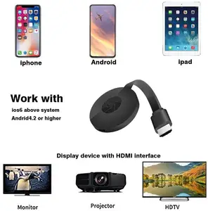 Dongle Airplay sans fil, HDMI, Dongle WiFi, Android TV, 5G, 2.4G, Hot Selling