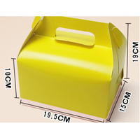 Boite à gâteaux avec logo personnalisé, emballage en papier pour pain, alimentation, emballage de boulangerie, boîtes à gâteaux