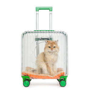 बिल्लियों और छोटे कुत्तों के लिए <span class=keywords><strong>2026</strong></span> नए डिजाइन पालतू ट्रॉली बैग पोर्टेबल बड़ी क्षमता वाली पेग सामग्री मॉडल पालतू जानवर बैग - Product Image 2