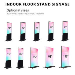 32 43 49 50 55 65 75 85 98 110 inch Máy nghe nhạc quảng cáo 4k LCD tầng thường vụ hiển thị màn hình cảm ứng kỹ thuật số biển và hiển thị - Product Image 6