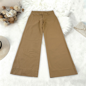 Retro Side <b>Button</b> <b>Jeans</b> Low-Rise Flare Slimming Trousers Urban Fashion Elegant Hot Girl Pants - Product Image 6