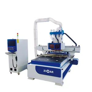 4*8ft Cnc Router Woodworking Machine 1325 Atc Cnc Wood Router For Mdf Cutting Wooden Furniture Door Making CR4