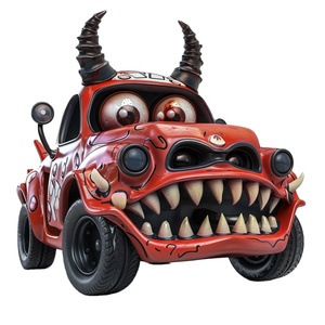 Coches de <span class=keywords><strong>juguete</strong></span> para niños pequeños, coches de fricción, coches de <span class=keywords><strong>juguete</strong></span> monstruo extraíbles, camión de Toro, camión de leopardo, camiones de cocodrilo - Product Image 1