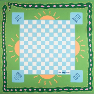 QIU # MonkeyTeaTableMat # Mantel de Estilo Asiático # PagodaTableMat # Mantel de Estilo Tropical # Tapete Impermeable para Mesa # Tapete de Mesa con Diseño de Animales Adorables - Product Image 5