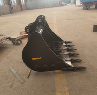 Bucket Saringan Riddle Sieve 1000mm untuk Excavator Mini Zoomlion ZE55GU, Merk RSBM