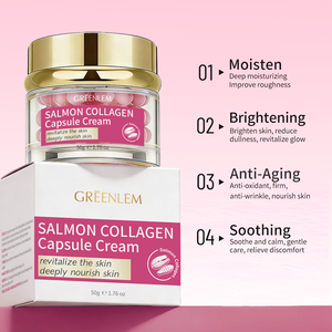GREENLEM Crema Viso al Collagene di Salmone con Niacinamide, Sbiancante, Anti-Rughe, Idratazione Profonda per Tutti i Tipi di Pelle - Product Image 4