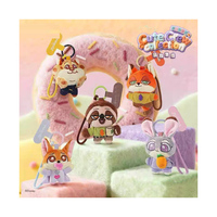 96 Boîtes 52TOYS Zootopia Plush Phone Pendant Mystery Box Cute Friends Gathering Judy Nick Plush Figure Phone Strap Blind Box