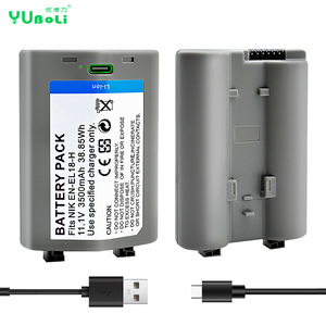 Nueva batería de carga USB tipo C EN-EL18 para cámaras <span class=keywords><strong>Nikon</strong></span> D4, D4S, D5, <span class=keywords><strong>D6</strong></span> D-SLR - Product Image 1
