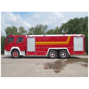 Camion de pompiers chinois 6x4, grand camion de lutte contre l'incendie multifonctionnel à mousse, camion de sauvetage - Product Image 6