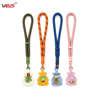 Dragonne de téléphone style coquillage mignon avec attache anti-perte, connecteur universel pour coque de téléphone, idéale pour une utilisation en extérieur par les femmes