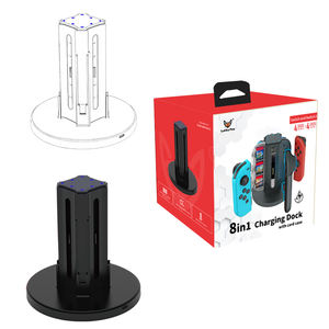 OEM 8 in <span class=keywords><strong>1</strong></span> Dock di ricarica per <span class=keywords><strong>Nintendo</strong></span> <span class=keywords><strong>Switch</strong></span> <span class=keywords><strong>1</strong></span> e <span class=keywords><strong>Switch</strong></span> 2 Joycon Controller di gioco NS2 Dock di ricarica - Product Image 4