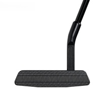 Putter de golf de type Blade Mallet 34/35 pouces en acier inoxydable 303 avec face usinée CNC, poignée Zero Taper, pour droitier, avec headcover