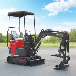Mini Digger 0.8-2.0 Ton Compact Crawler Excavator with Koop Engine Gear & Pump for Backyard Garden <b>Farm</b> Use - Product Image 3
