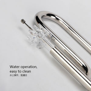 אקווריום 304 נירוסטה מתכת שושן צינור כניסה ויציאה צינור צינור עם שמן-סרט רחף סט - Product Image 4