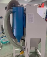 Sableuses à sable sec industrielles avec système de récupération pour le retrait des couches oxydées