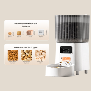 Comedero Automático Inteligente con Gran Capacidad, Control Remoto, Temporizador, Cámara, Dispensador de Comida para Mascotas, para Gatos, Alimentación Programada por Aplicación + 1080P - Product Image 3