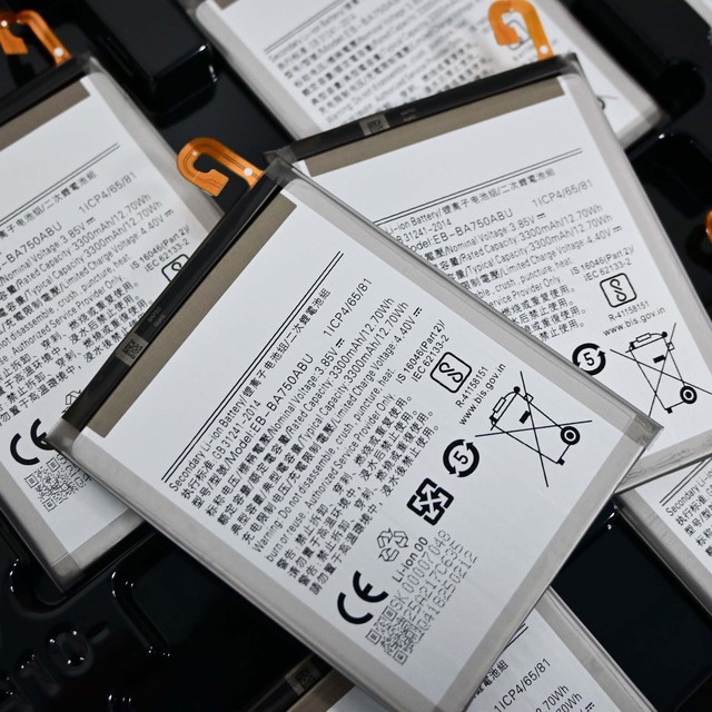 For Samsung Galaxy A7 2018 A10 Mobile Battery Replacement 5000mAh 100% EB-BA750ABU Batteries