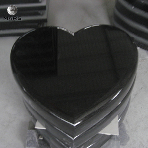 Новый дизайн 2021 г., надгробие из гранита для кремации домашних животных в форме сердца, детский камень - Product Image 3