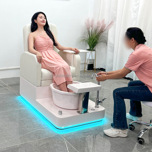 2025 Usine Chinoise Ventes Directes Spa Chaise Pédicure Canapé Salon Chaise Footsie Bain Pédicure Spa Chaise - Product Image 4