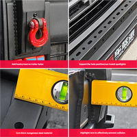 Pare-chocs avant Jetour Traveler T2 - Barre de protection tout-terrain en acier au manganèse - Accessoires de modification Jetour T2