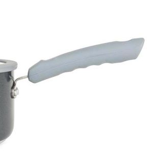 10Piece Mới Thời Trang Home Đồ Dùng Nhà Bếp Với Nắp Thủy Tinh Và Lọc Bền Nhôm Không Dính Cookware Set Với Silicone Xử Lý - Product Image 3