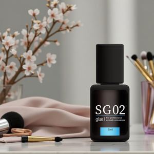 กาวติดขนตาปลอมแบบน้ำ กันน้ำ ติดทนนาน 6 สัปดาห์ ปราศจากแอลกอฮอล์ แห้งเร็ว สำหรับมืออาชีพ ปรับแต่งได้ - Product Image 1