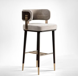 Meubles de restaurant commerciaux modernes OEM, luxe léger, bois massif, sièges confortables <span class=keywords><strong>pour</strong></span> îlot de <span class=keywords><strong>cuisine</strong></span>, bar/cafétéria, salle à manger - Product Image 4