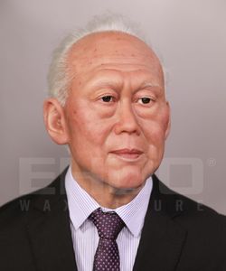 Famoso <span class=keywords><strong>politico</strong></span> cinese singaporiano celebrità figura di cera a grandezza naturale in vendita - Product Image 3