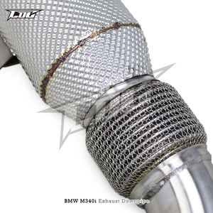 Collecteur d'échappement <span class=keywords><strong>BSK</strong></span> en stock pour BMW M240i M340 M340i M440 G20 G22 B58 3.0T 2017+ Tuyaux SUS304 Système d'échappement à écoulement libre - Product Image 4