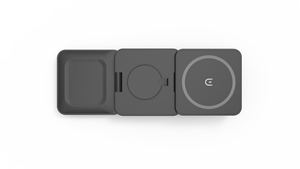 Estación <span class=keywords><strong>de</strong></span> Carga Inalámbrica 3 en 1 con Certificación CE XINVO, Carga Rápida <span class=keywords><strong>de</strong></span> 15W para Reloj Inteligente y Teléfono Móvil con Tecnología - Product Image 2