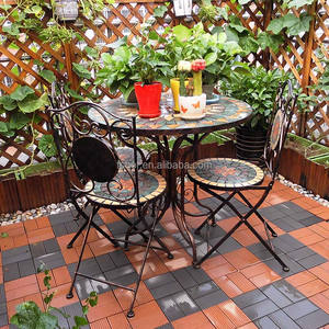 Restaurant Furniture Outdoor Indoor Wrought Iron Antique <strong>Table</strong> and Chairs <strong>Coffee</strong> Shop Balcony <strong>Coffee</strong> Round <strong>Table</strong> Chair <strong>Garden</strong> - Product Image 3