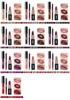 Kits Lèvres Véganes 3-en-1 Marque Blanche – Gloss, Crayon à Lèvres et Huile à Lèvres – Ensemble Maquillage Lèvres Mat – Combo Rouge à Lèvres, Crayon et Gloss